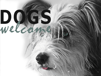 Dogs Welcome Icon - Stay with us on Skye